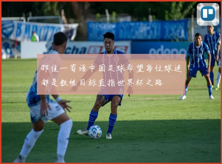 邵佳一寄语中国足球希望每位球迷都是教练目标直指世界杯之路